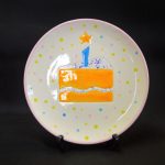 Plate - Birthday Cake Design